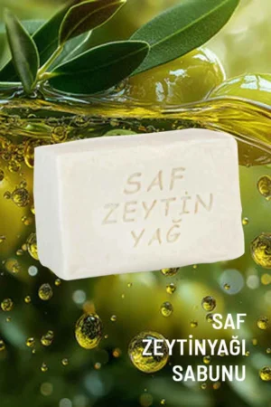 MELTEMİ Taş Baskı Saf Zeytinyağı Sabunu (200 gr)